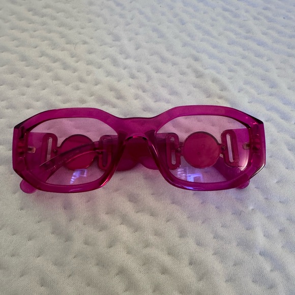 Versace Pink VE4361 Biggie Glasses - Picture 2 of 6